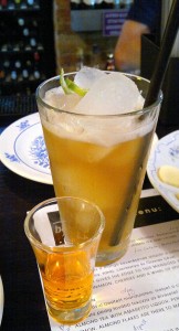 Gin Tea Tonic és a gin