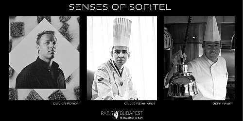3 chefs senses of Sofitel