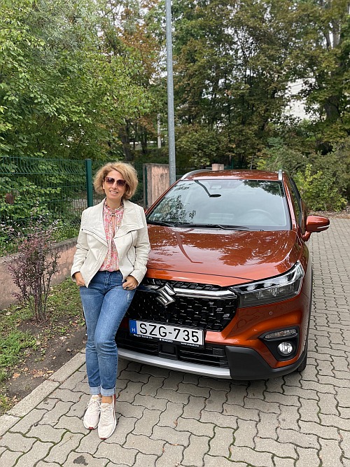 Kicsit fagyoskodva, még az út előtt