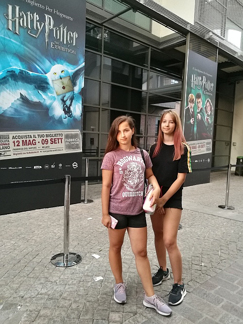 Milánóban a gyűjteményes Harry Potter kiállításra is ellátogattunk